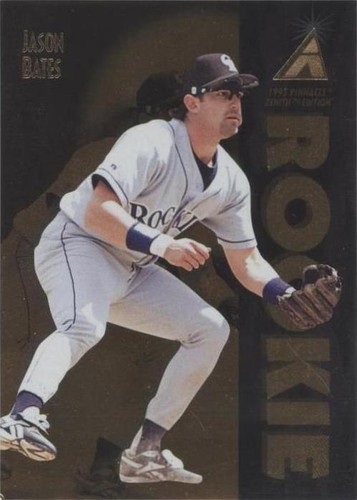 1995 Pinnacle Zenith Edition - Jason Bates #127