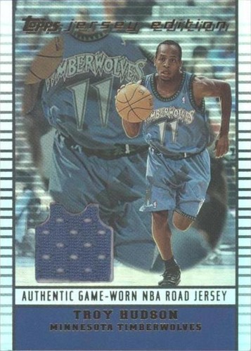 2002-03 Topps Jersey Edition - Troy Hudson #JE TH
