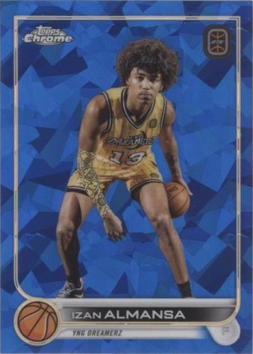 2022-23 Topps Chrome OTE Overtime Elite Sapphire Edition - Izan Almansa #64