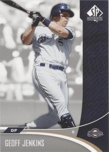 2006 SP Authentic - Geoff Jenkins #53