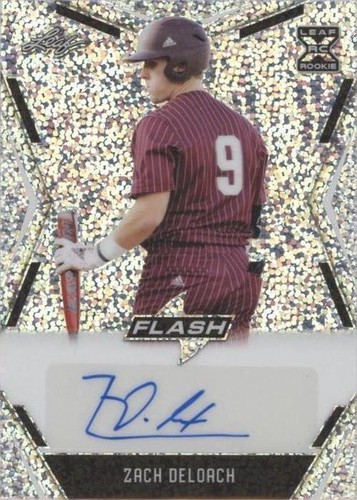 2020 Leaf Flash - Zach DeLoach #BA-ZDL