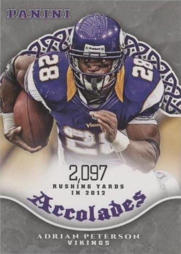 2017 Panini Adrian Peterson #AC-AP