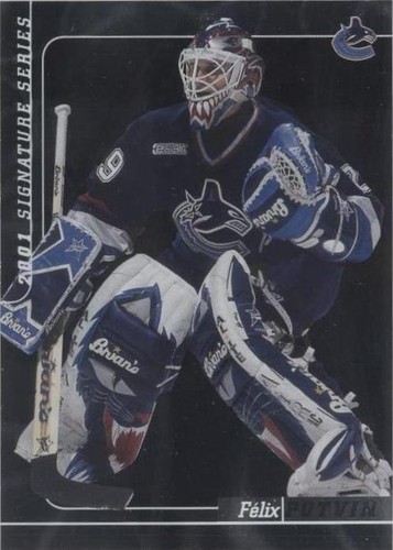 2000-01 In the Game Be A Player Signature Series - Felix Potvin #90