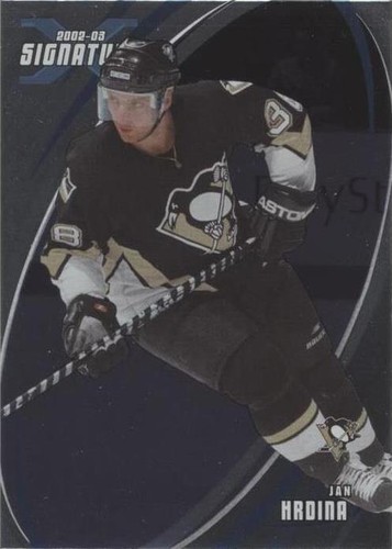 2002-03 In the Game Be A Player Signature Series - Jan Hrdina #114