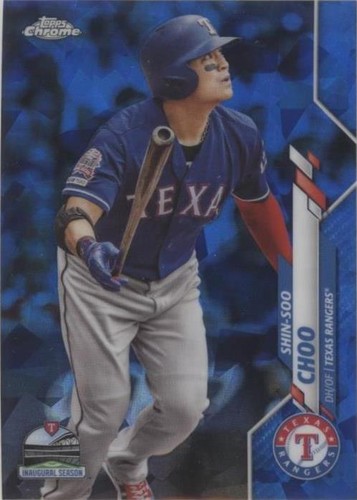 2020 Topps Chrome Sapphire Edition - Shin-Soo Choo #518