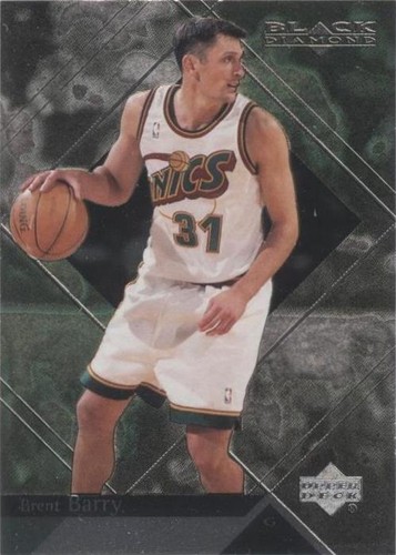 1999-00 Upper Deck Black Diamond - Brent Barry #78