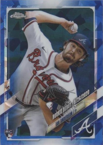 2021 Topps Chrome Update Series Sapphire Edition - Ian Anderson #US60