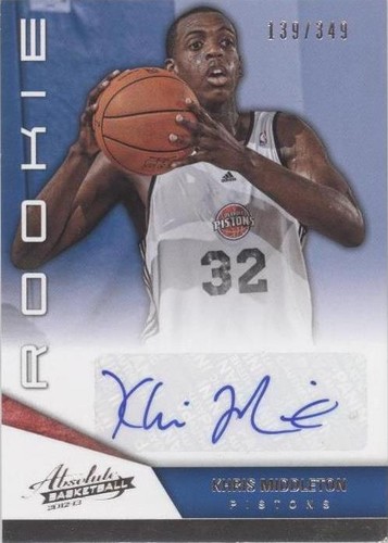 2012-13 Absolute - Khris Middleton #209