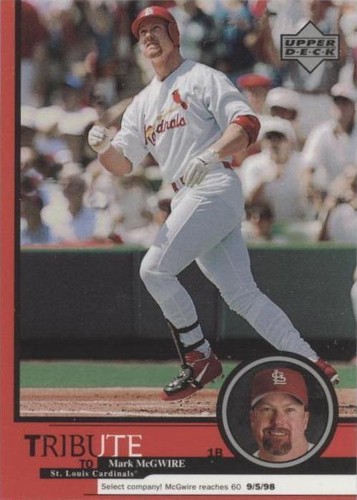 1999 Upper Deck Tribute to Mark McGwire - Mark McGwire #20