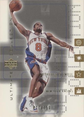 2001-02 Upper Deck Ultimate Collection - Latrell Sprewell #39