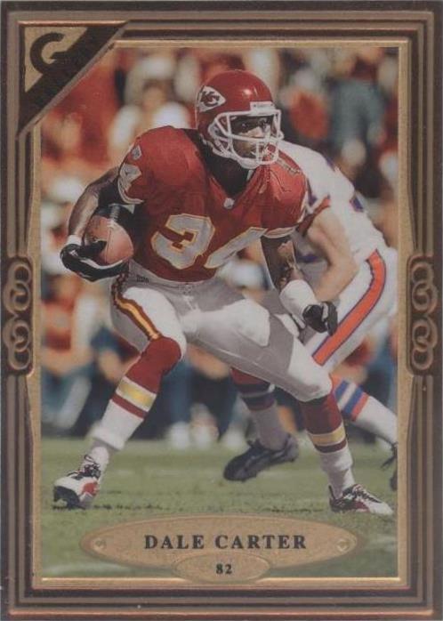 1997 Topps Gallery Dale Carter #82