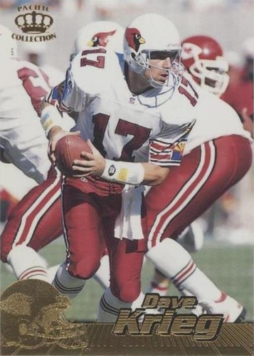 1996 Pacific Crown Collection Dave Krieg #9
