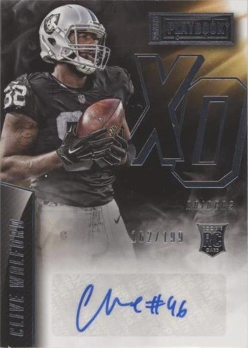 2015 Panini Playbook Clive Walford #XO-CW