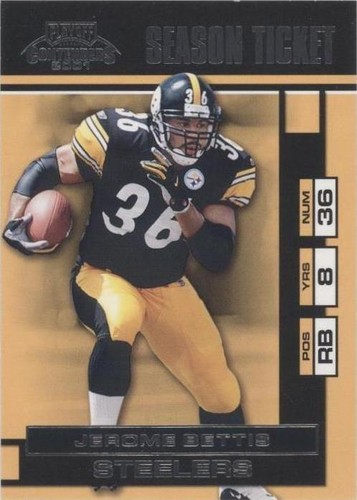 2001 Playoff Contenders Jerome Bettis #75