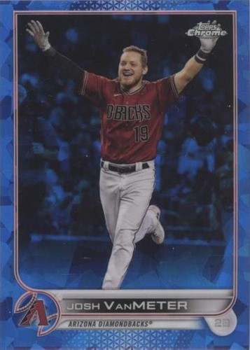 2022 Topps Chrome Sapphire Edition - Josh VanMeter #534