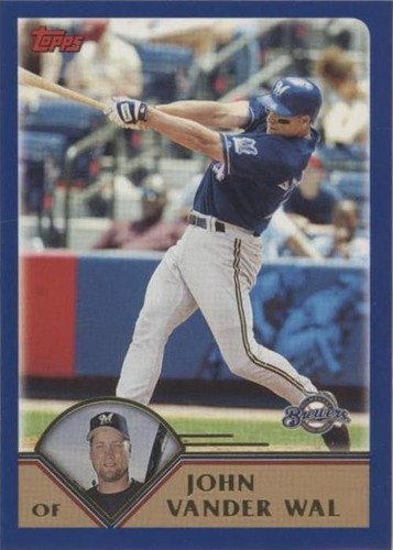 2003 Topps Traded & Rookies - John Vander Wal #T90