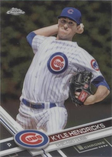 2017 Topps Chrome - Kyle Hendricks #19