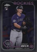 2024 Topps Chrome Update Series - Jordan Beck #USC133