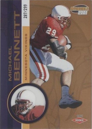 2001 Pacific Invincible Michael Bennett #273