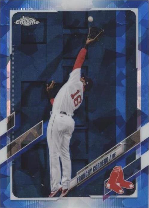 2021 Topps Chrome Update Series Sapphire Edition - Franchy Cordero #US96