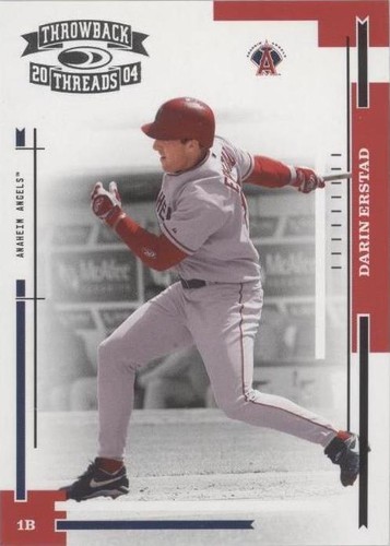 2004 Donruss Throwback Threads - Darin Erstad #2