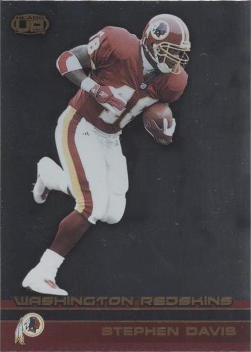 2002 Pacific Heads Up Stephen Davis #123