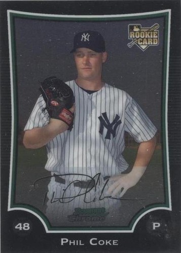 2009 Bowman Chrome - Phil Coke #196