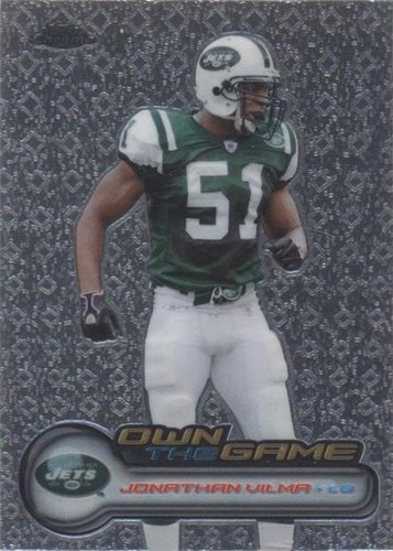 2006 Topps Chrome Jonathan Vilma #OTG26