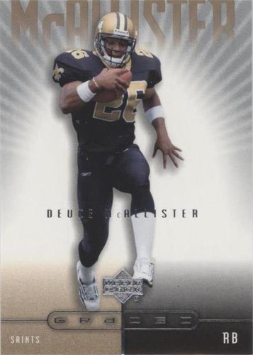 2002 Upper Deck Graded Deuce McAllister #56