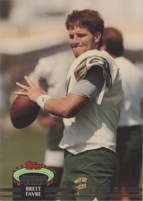 Topps Stadium Club Brett Favre 1992 #683