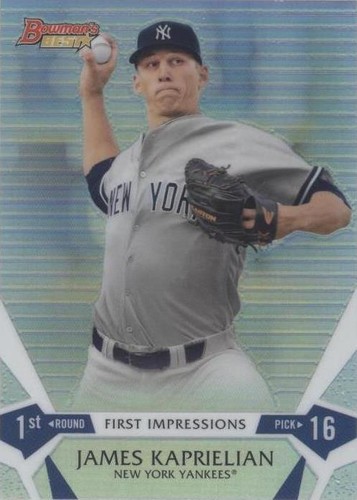 2015 Bowman's Best - James Kaprielian #FI-JK