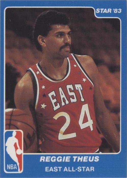 1983 Star NBA All-Star Game - Reggie Theus #10