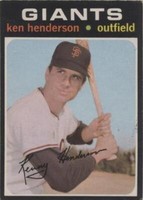 1971 O-Pee-Chee - Ken Henderson #155