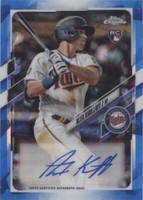 2021 Topps Chrome Update Series Sapphire Edition - Alex Kirilloff #RA-AK