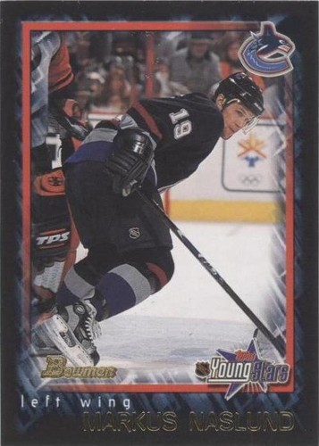2001-02 Bowman YoungStars - Markus Naslund #18