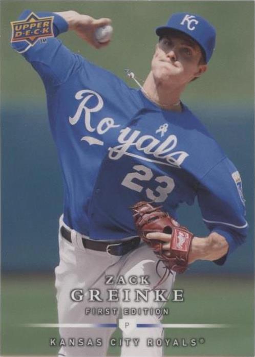 2008 Upper Deck First Edition - Zack Greinke #210