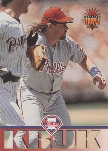 1994 Donruss Triple Play - John Kruk #177