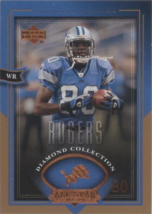 2004 Upper Deck Diamond Collection All-Star Lineup Charles Rogers #21