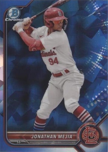 2022 Bowman Chrome Draft Sapphire Edition - Jonathan Mejia #BDC-186