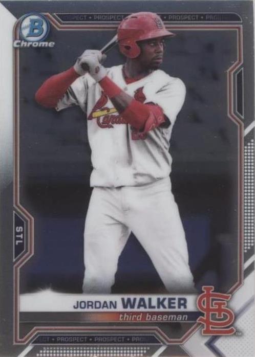 2021 Bowman Draft - Jordan Walker #BDC-187