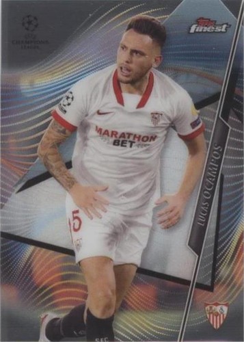 2020-21 Topps Finest UCL Lucas Ocampos #80