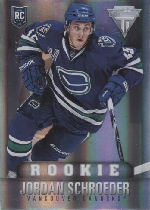 2013-14 Panini Titanium - Jordan Schroeder #157