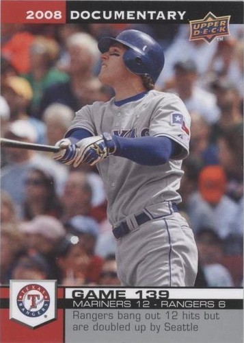 2008 Upper Deck Documentary - Ian Kinsler #4164