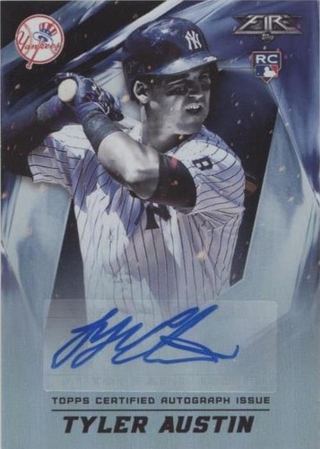 2017 Topps Fire - Tyler Austin #FA-TA
