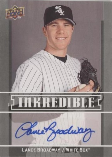2009 Upper Deck - Lance Broadway #INK-LB