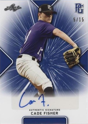 2021 Leaf Perfect Game National Showcase - Cade Fisher #BA-CF1