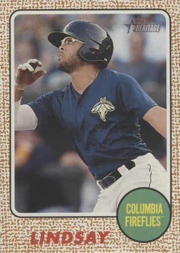 2017 Topps Heritage Minor League Edition - Desmond Lindsay #40