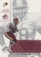 2001 SP Game Used Edition Stephen Davis #90