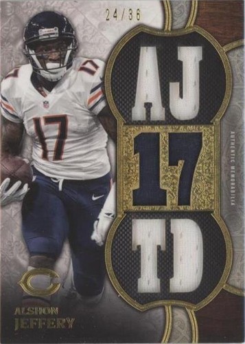 2015 Topps Triple Threads Alshon Jeffery #TTR-AJ2