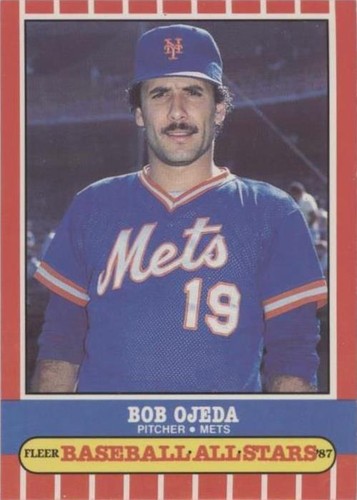 1987 Fleer Baseball All Stars - Bob Ojeda #30